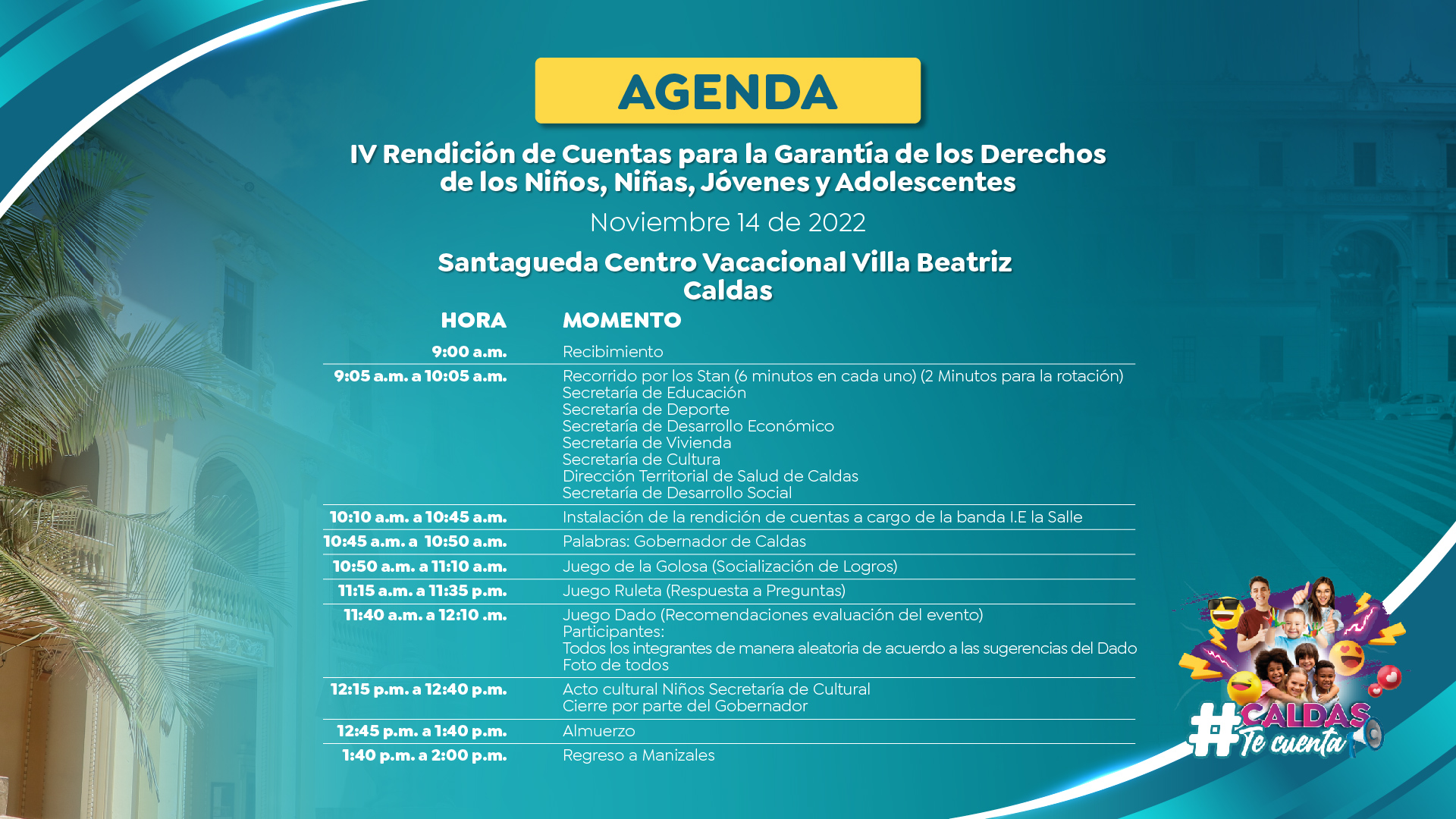 RENDICIÓN DE CUENTAS AGENDA 4