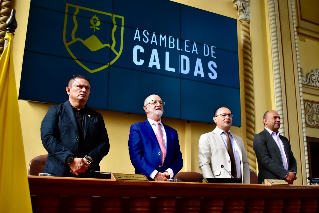 Avances en control politico y fortalecimiento de proyectos clave para Caldas, balance del primer periodo de sesiones ordinarias de la Asamblea