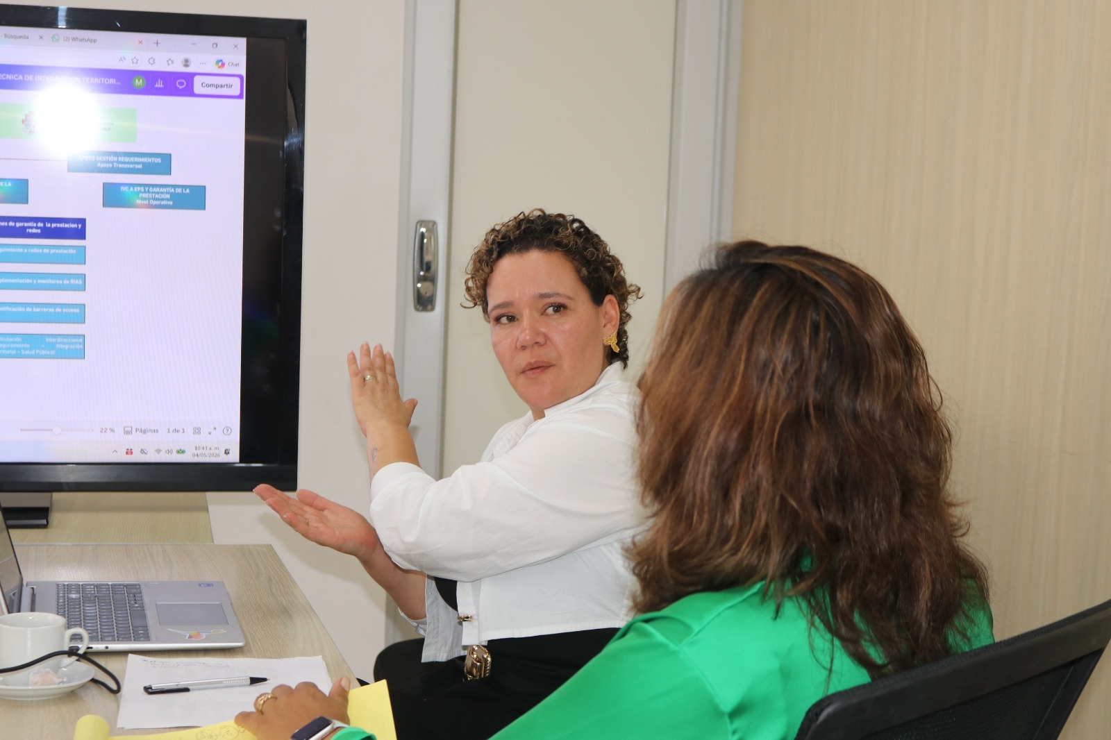 Territorial de Salud de Caldas, referente de buenas practicas institucionales para la Secretaria de Salud del Cauca
