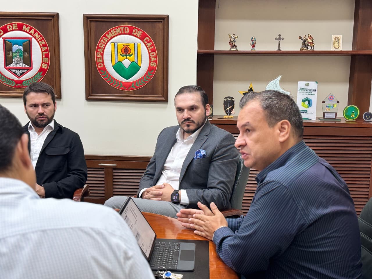 Gobernacion de Caldas y Alcaldias avanzan en la consolidacion de proyectos de videovigilancia que aporten a la seguridad en los territorios