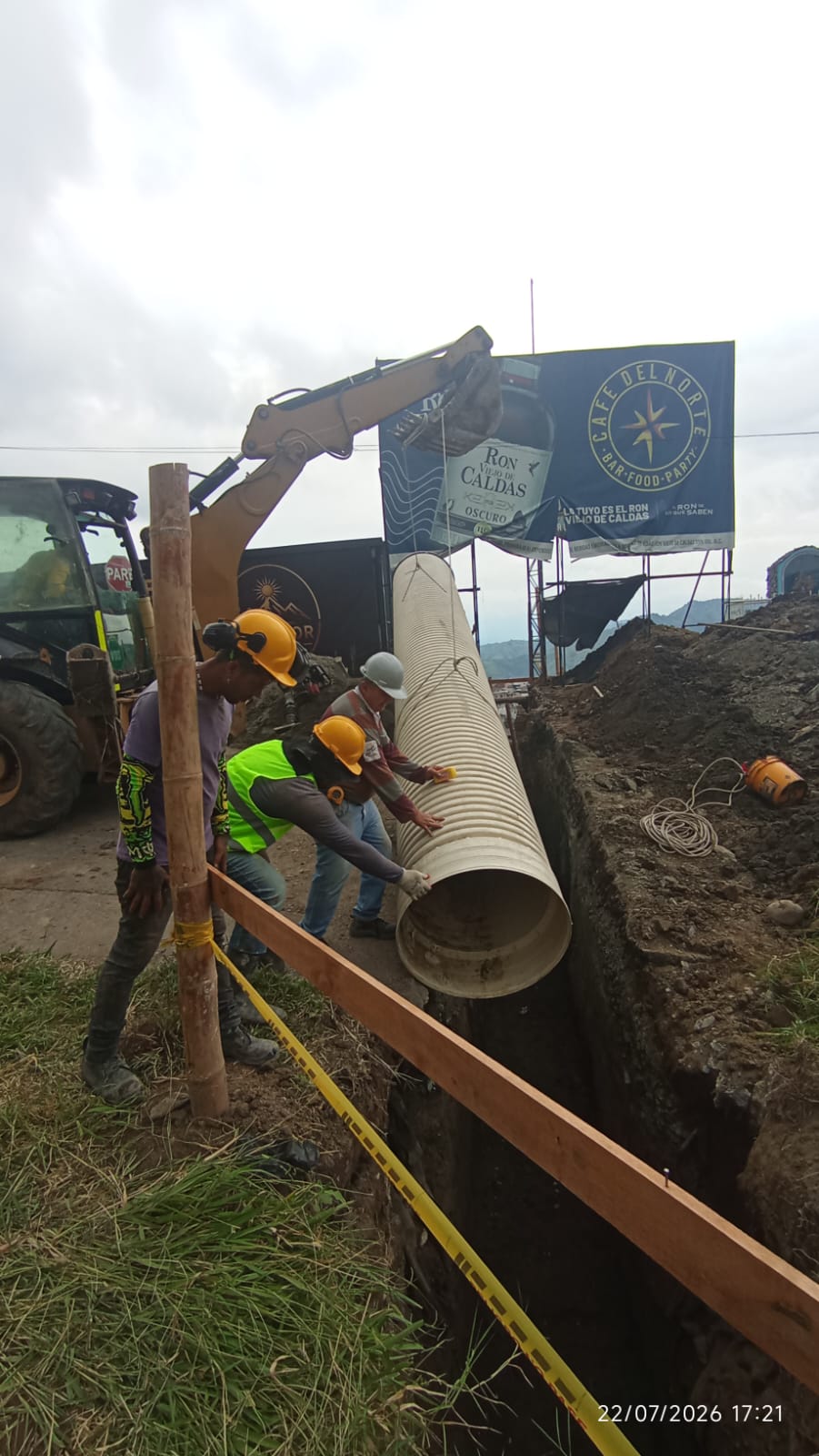 Este miercoles habra cierre total en el sector Cielito Lindo, Neira, por obras de alcantarillado: hay via alterna habilitada solo para vehiculos livianos