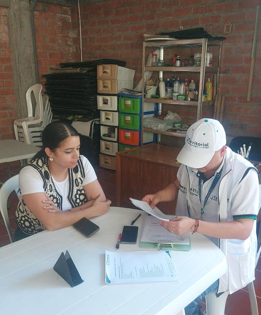 Territorial de Salud de Caldas realiza inspecciones sanitarias diarias en alojamientos temporales para damnificados por el terremoto