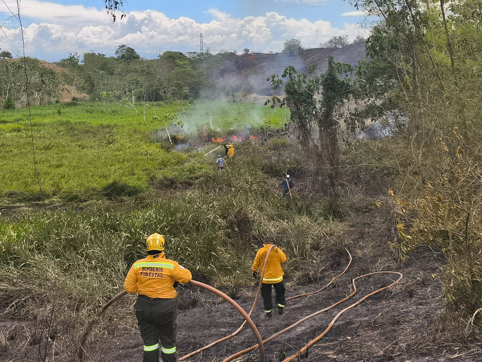 Gobierno de Caldas llama a reforzar la prevencion ante 100 reportes de incendios y 835 hectareas afectadas en agosto