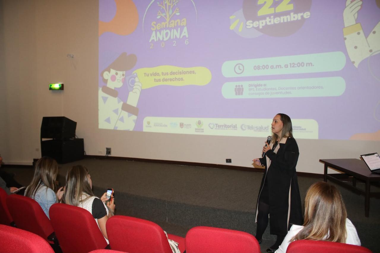 Caldas se suma a la Semana Andina 2026, una iniciativa para prevenir el embarazo en la infancia y la adolescencia