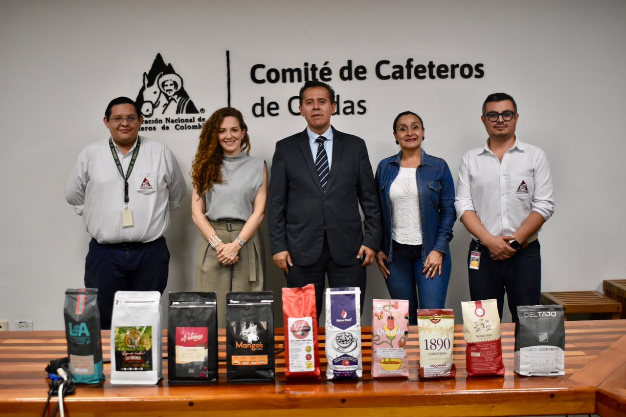 Diez marcas de Caldas llegaran a Cafes de Colombia Expo 2026, cuentan con el apoyo de la Gobernacion y el Comite Departamental de Cafeteros