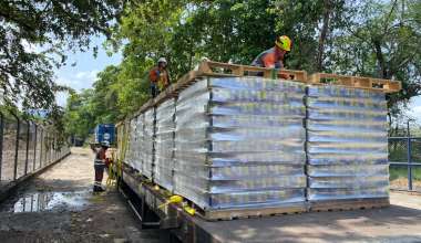 Grupo Anticontrabando de Caldas fortalece el control de la logistica de cervezas en el tren intermod