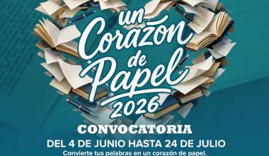 La Secretaria de Cultura de Caldas abre la convocatoria para el Concurso Literario Un corazon de papel 2026