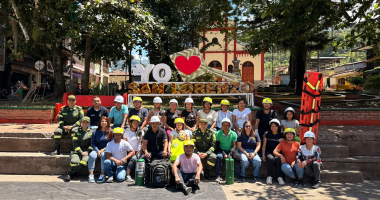 San Lorenzo se convierte en el primer resguardo indigena de Caldas en certificarse como Equipo Comunitario de Respuesta a Emergencias