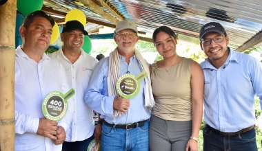 Gobernacion de Caldas hace seguimiento al avance de la construccion de 400 estufas ecoeficientes en Marquetalia