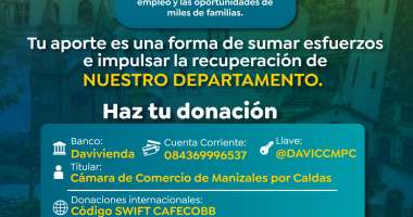 Fondo Solidario por los Empresarios de Caldas: Gobierno Departamental y Camaras de Comercio unen esfuerzos para apoyar la recuperacion empresarial