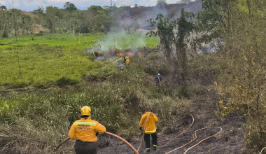Gobierno de Caldas llama a reforzar la prevencion ante 100 reportes de incendios y 835 hectareas afectadas en agosto