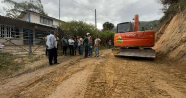 Obras de la via SupiaCaramanta se reactivan: maquinaria trabaja nuevamente en el corredor que conectara a Caldas y Antioquia