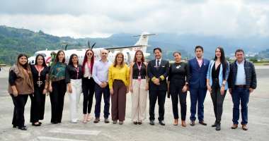 Tras gestiones de multiples sectores de Caldas, el aeropuerto La Nubia fortalece su conectividad con nueva ruta directa a Medellin
