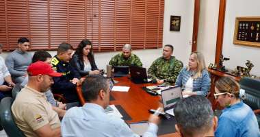 Gobernacion de Caldas y Fuerza Publica afianzan estrategias de inteligencia y operatividad para enfrentar el delito