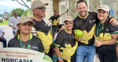 Mas de 100 adultos mayores caldenses vivieron tres dias de alegria, integracion y talento en el Encuentro Departamental Nuevo Comienzo