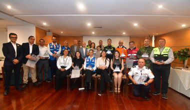 Gobernacion de Caldas reconocio la labor de quienes estuvieron en el primer frente de atencion del sismo del 10 de agosto